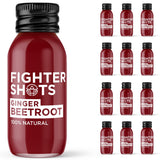 Fighter Shots Ginger + Beetroot Wellness Shots 1520g front view