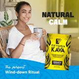Fiji Vanua Kava powder in a bowl