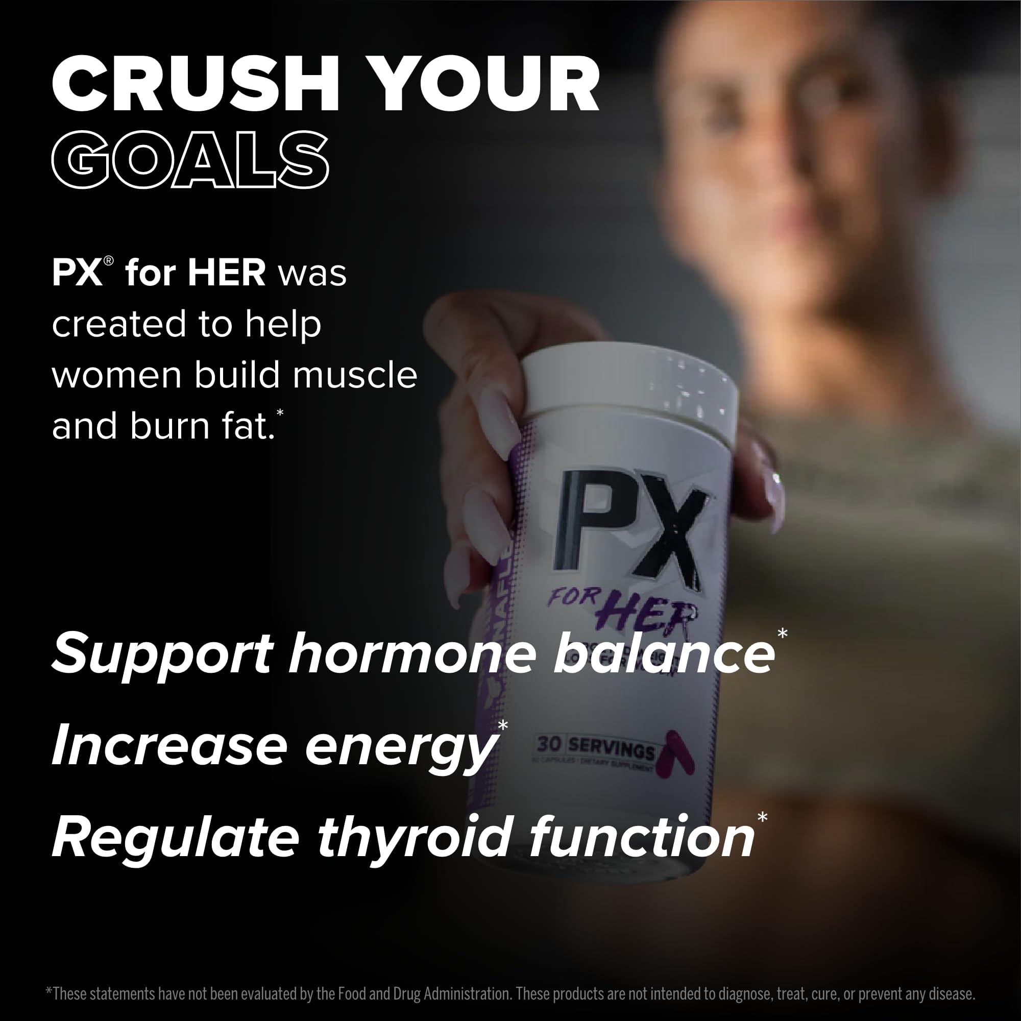 FINAFLEX PX for HER Fat Burner Supplement packaging