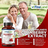 FineLand Cranberry Extract Capsules close-up of capsules