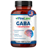 FineLand Daily Calm Vegan Supplement front view
