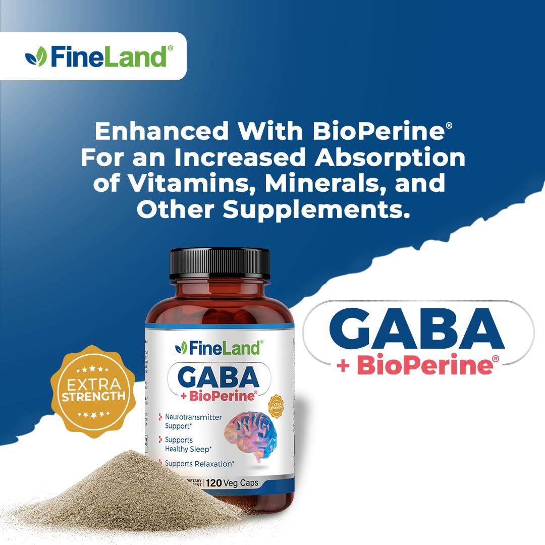 FineLand Daily Calm Vegan Supplement side view