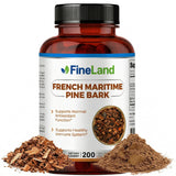 FineLand French Maritime Pine Bark Extract 450mg front view of packaging