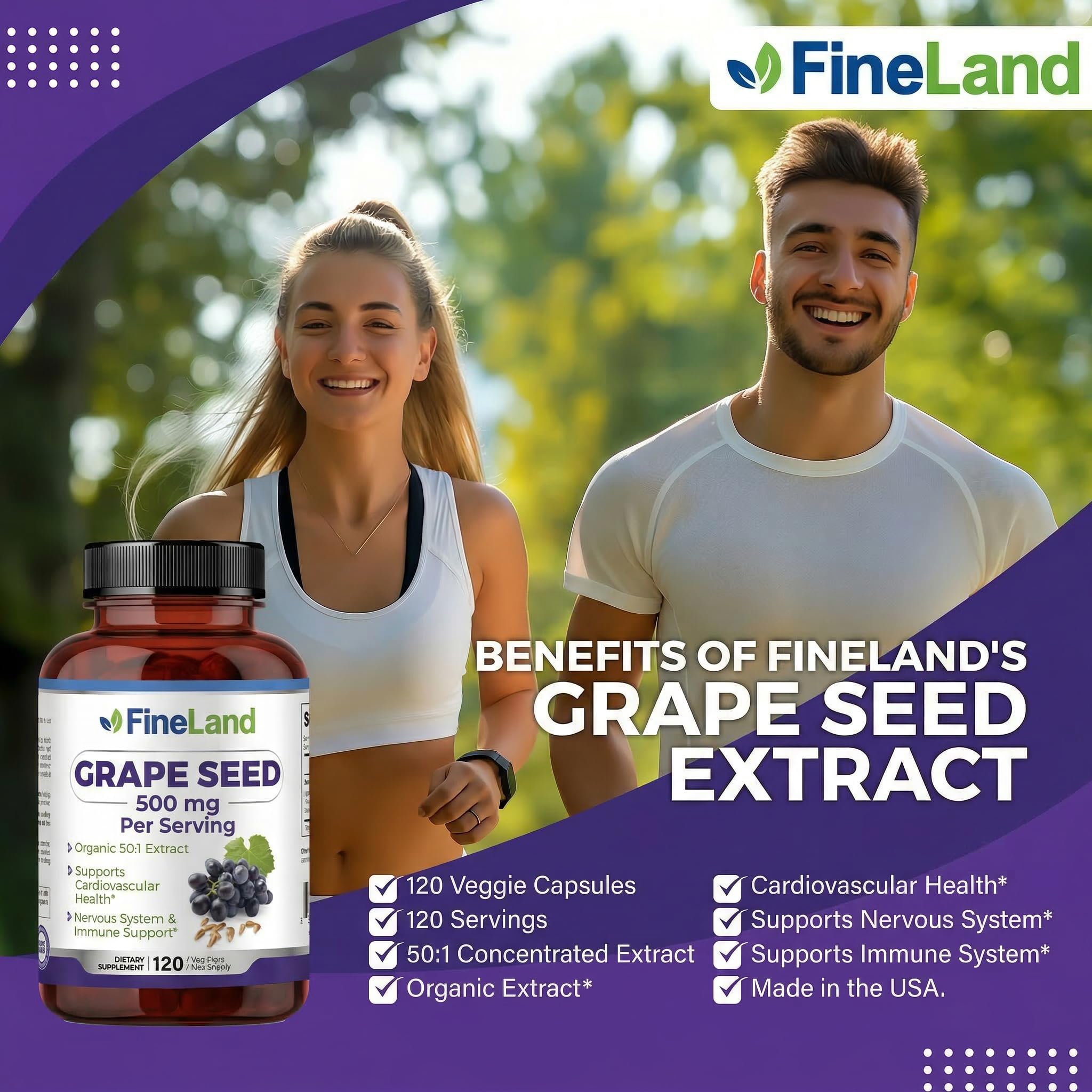 FineLand Grape Seed Extract ingredients list