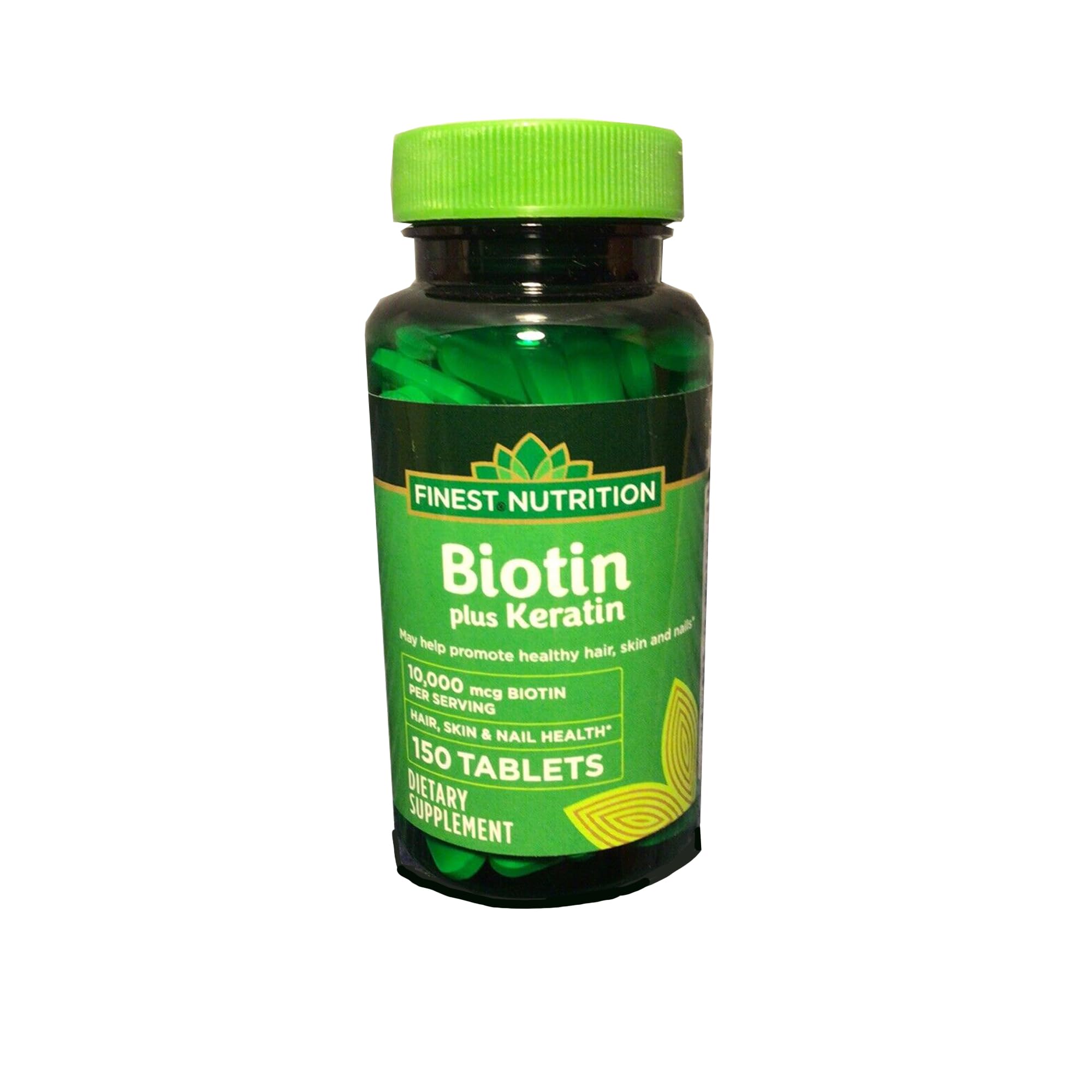 Finest Nutrition Biotin + Keratin 141g front view