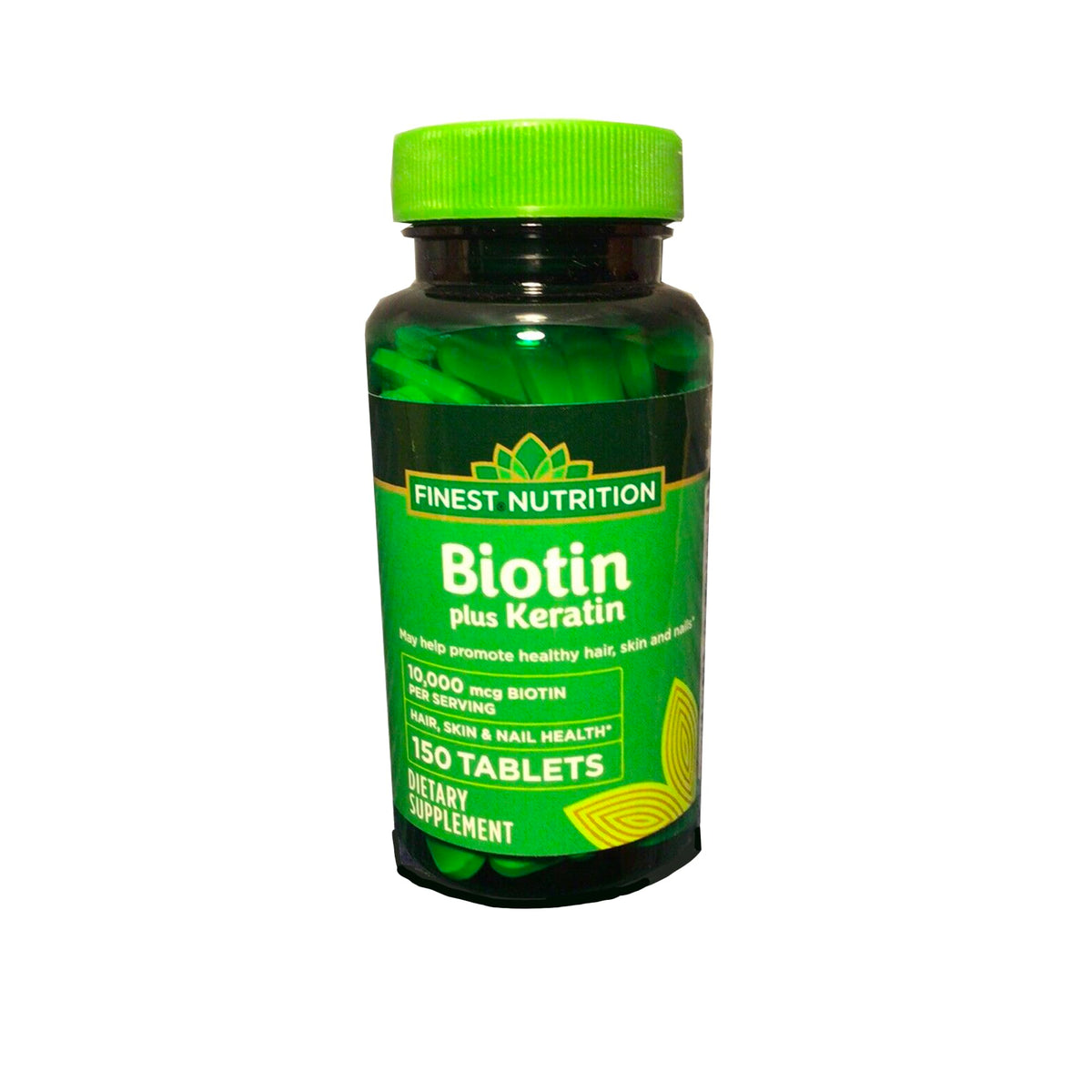 Finest Nutrition Biotin + Keratin 141g front view