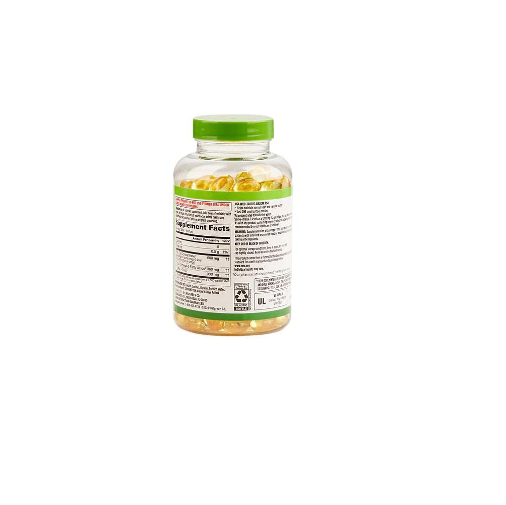 Finest Nutrition Fish Oil Softgels 1200mg packaging
