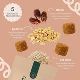 Fiome Dietary Fibre Supplement Bites close-up of texture