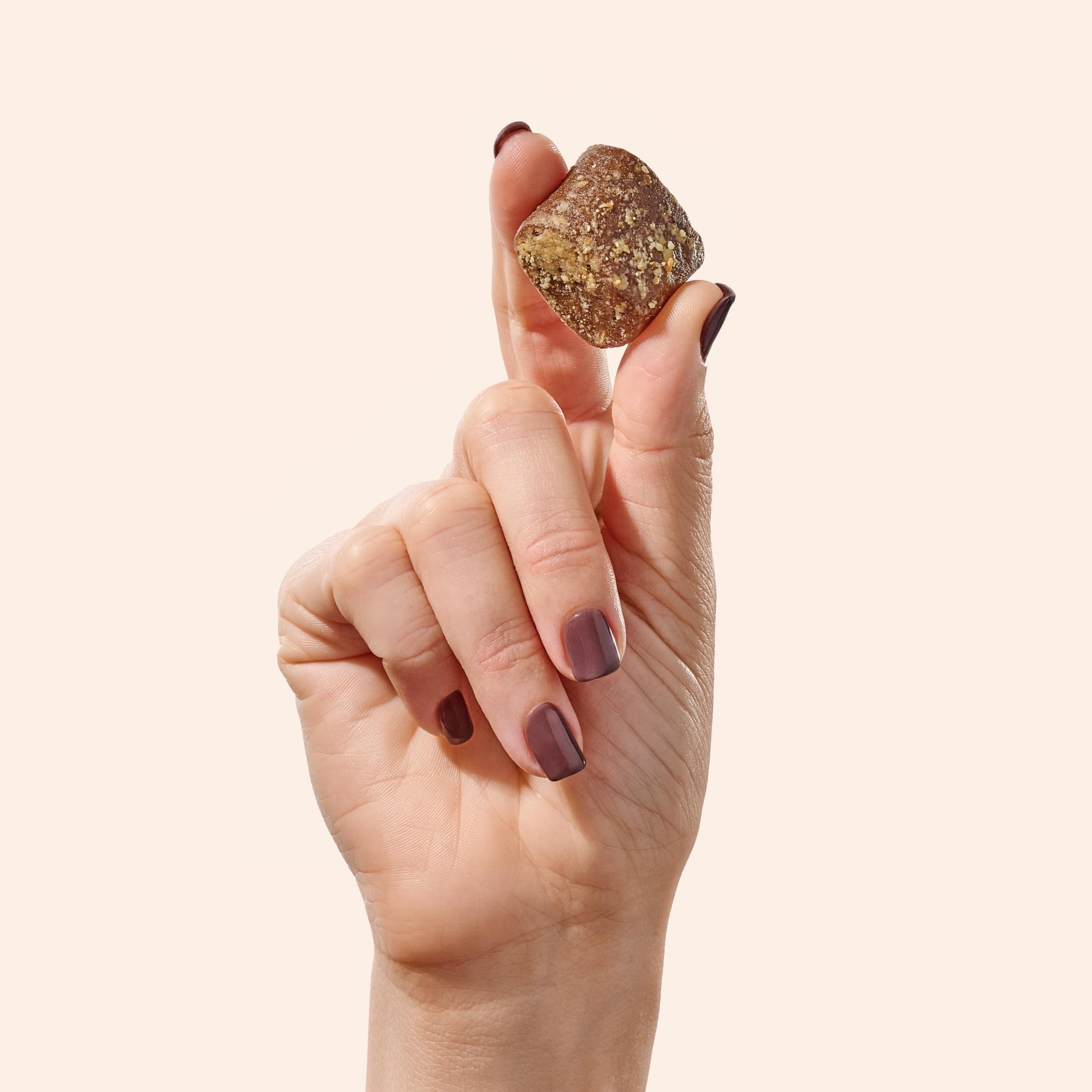 Fiome Dietary Fibre Supplement Bites on a wooden table