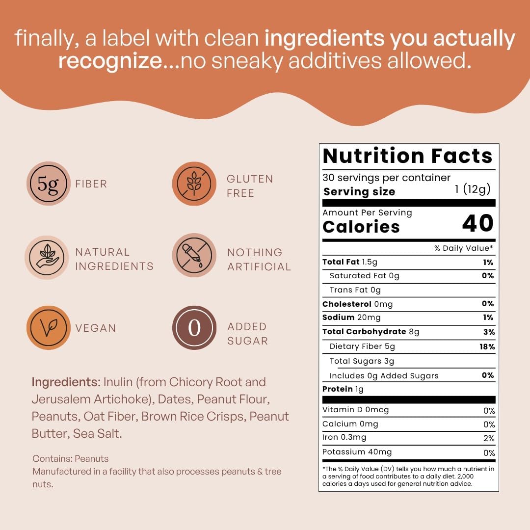 Fiome Dietary Fibre Supplement Bites with fresh ingredients