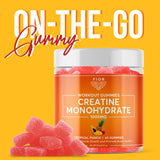 FIOR Creatine Gummy side view showing gummy texture