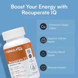 FIQ Copper Bisglycinate Chelate 90 Capsules side view