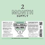 FIREWATERSTAR Colloidal Silver Liquid Drops 50 ppm dropper top