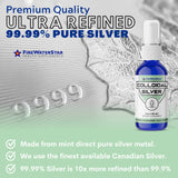 FIREWATERSTAR Colloidal Silver Spray 50 ppm packaging