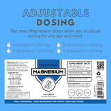 FIREWATERSTAR Liquid Magnesium Citrate 400mg dropper top