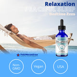 FIREWATERSTAR Liquid Melatonin Drops with natural vanilla flavour