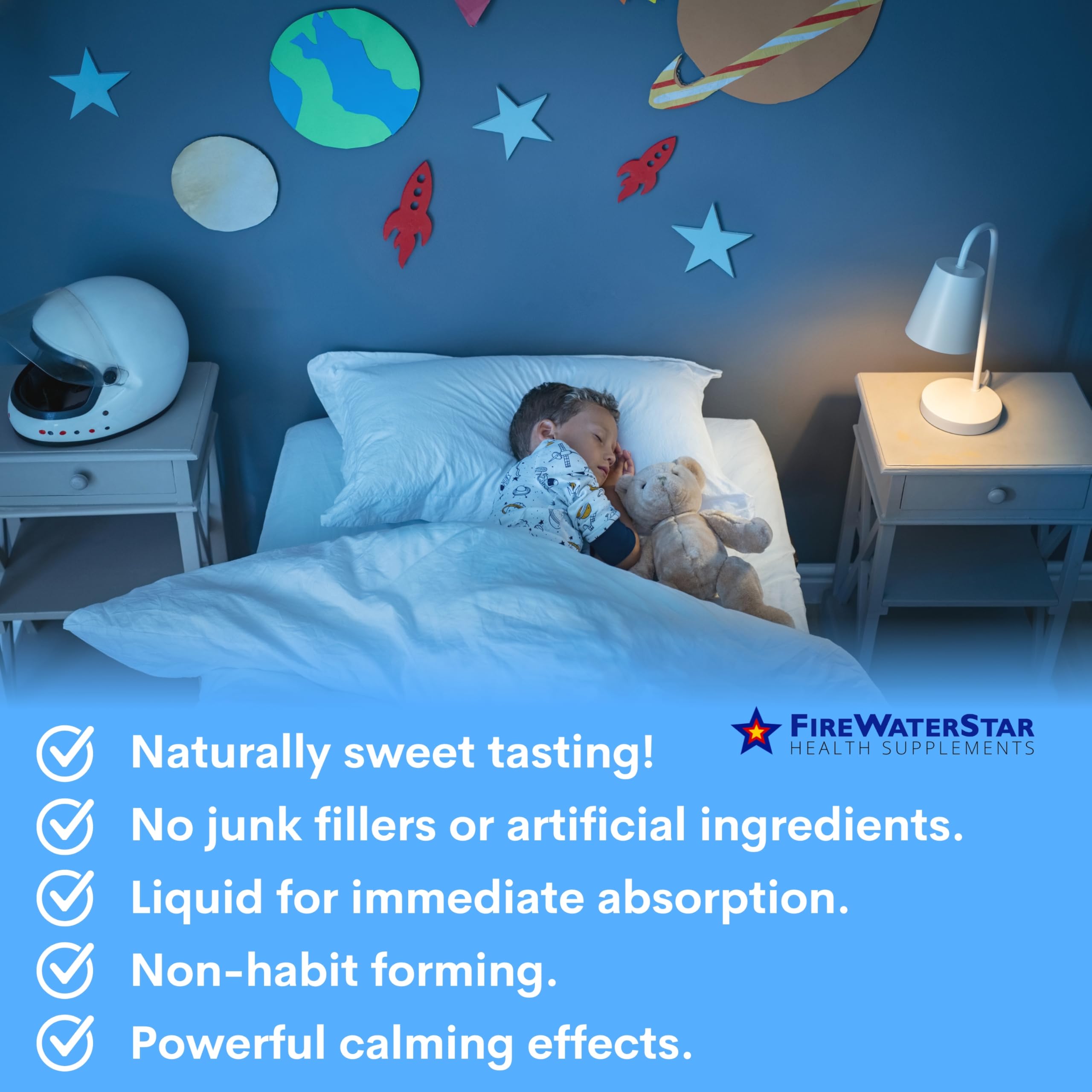 FIREWATERSTAR Sleepy Blend Capsules close-up of capsules