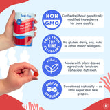 FIRST DAY 3-in-1 Tribiotic Gummies with fruits