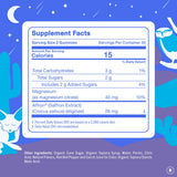 FIRST DAY Magnesium Gummies for Teens back view