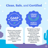 FIRST DAY Magnesium Gummies for Teens with ingredients