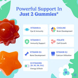 FIRST DAY Toddler Multivitamin Gummies in a bowl
