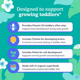 FIRST DAY Toddler Multivitamin Gummies ingredients list
