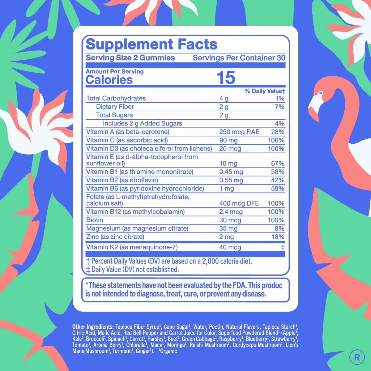 FIRST DAY Women's Multivitamin Gummies side view