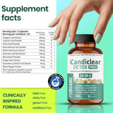 FIRSTORGANIC Daily Yeast Support Capsules packaging details