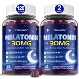 Fissuraty Extra Strength Melatonin Gummies 30mg front view