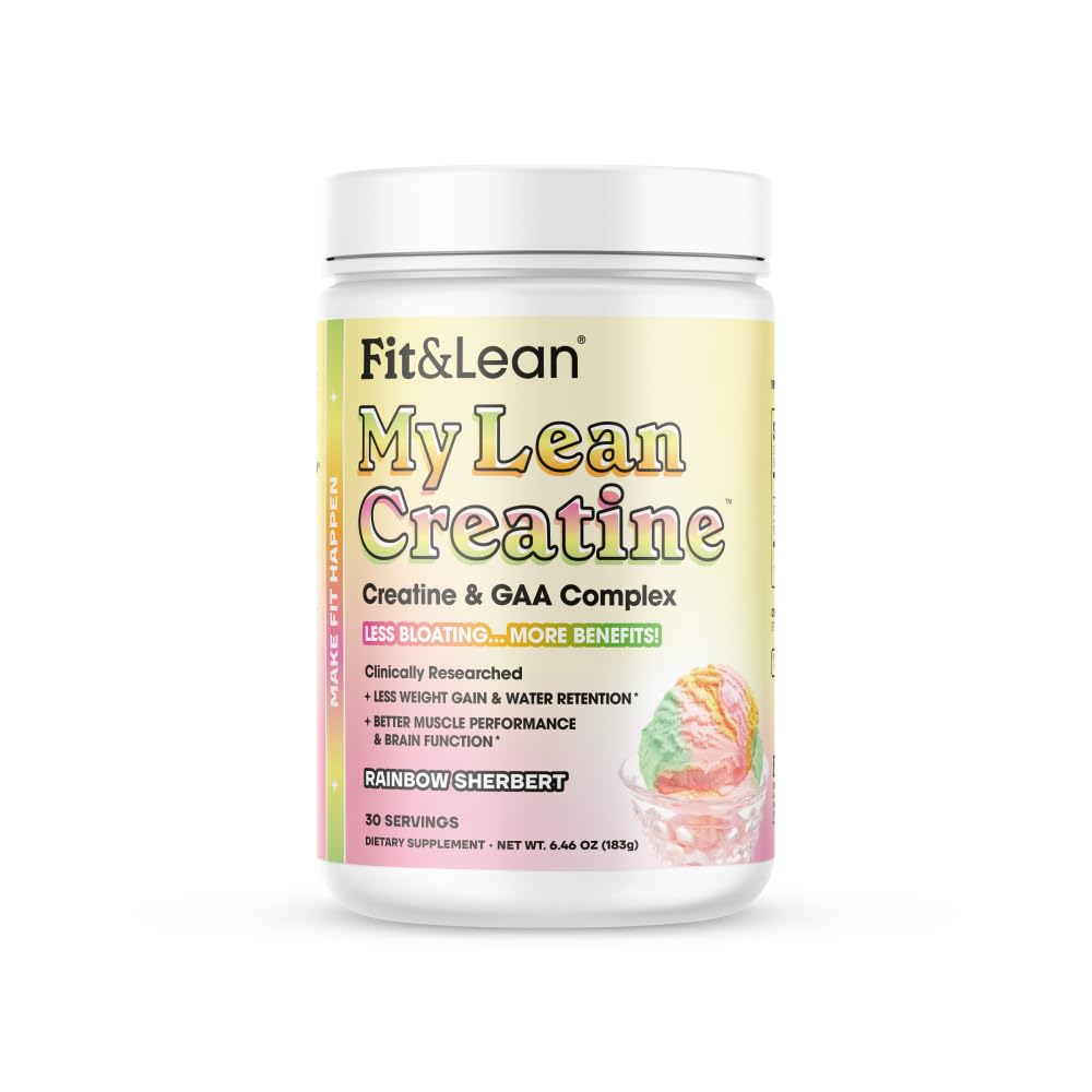 Fit & Lean Creatine Monohydrate Complex front view packaging