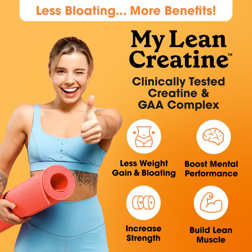 Fit & Lean Creatine Monohydrate Complex top view of the container