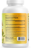 Fit & Lean N-CLA 234g back view with nutritional information