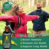 FITactic Mullein Drops liquid drops close-up