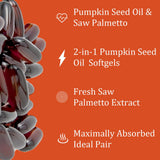 FITactic Pumpkin Seed Oil Capsules side view showing softgel