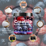 Fitfido Creatine Monohydrate Gummies 5000mg gummies close-up