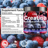 Fitfido Creatine Monohydrate Gummies 5000mg on a table