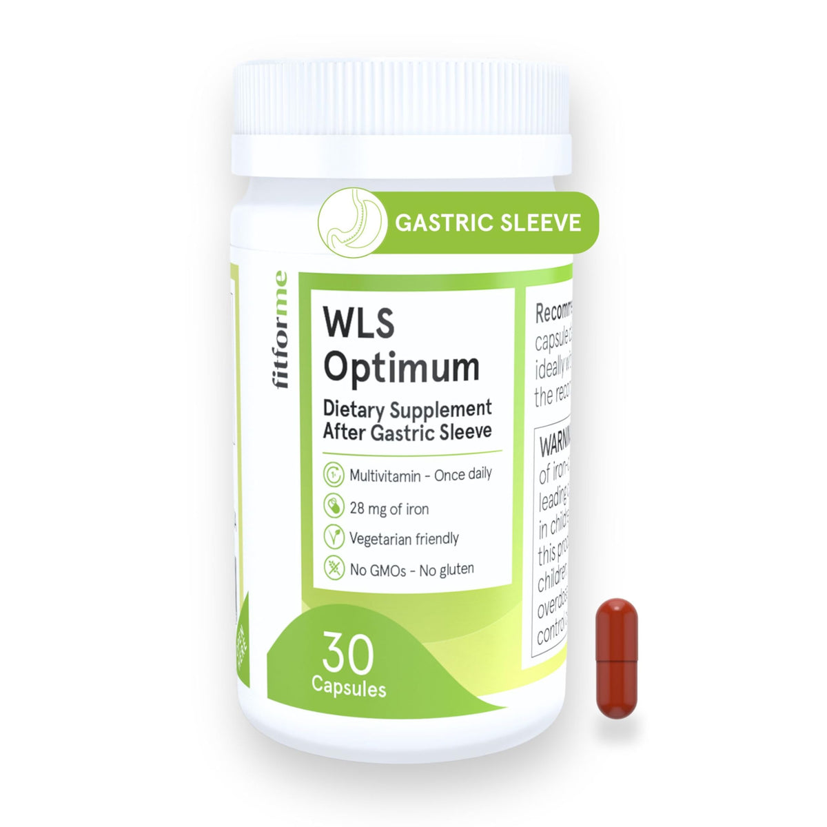 FitForMe Bariatric Multivitamin for Gastric Sleeve front view