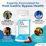 FitForMe WLS Forte Bariatric Multivitamin 30 Capsules opened bottle