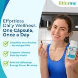 FitForMe WLS Forte Bariatric Multivitamin 30 Capsules with measuring spoon