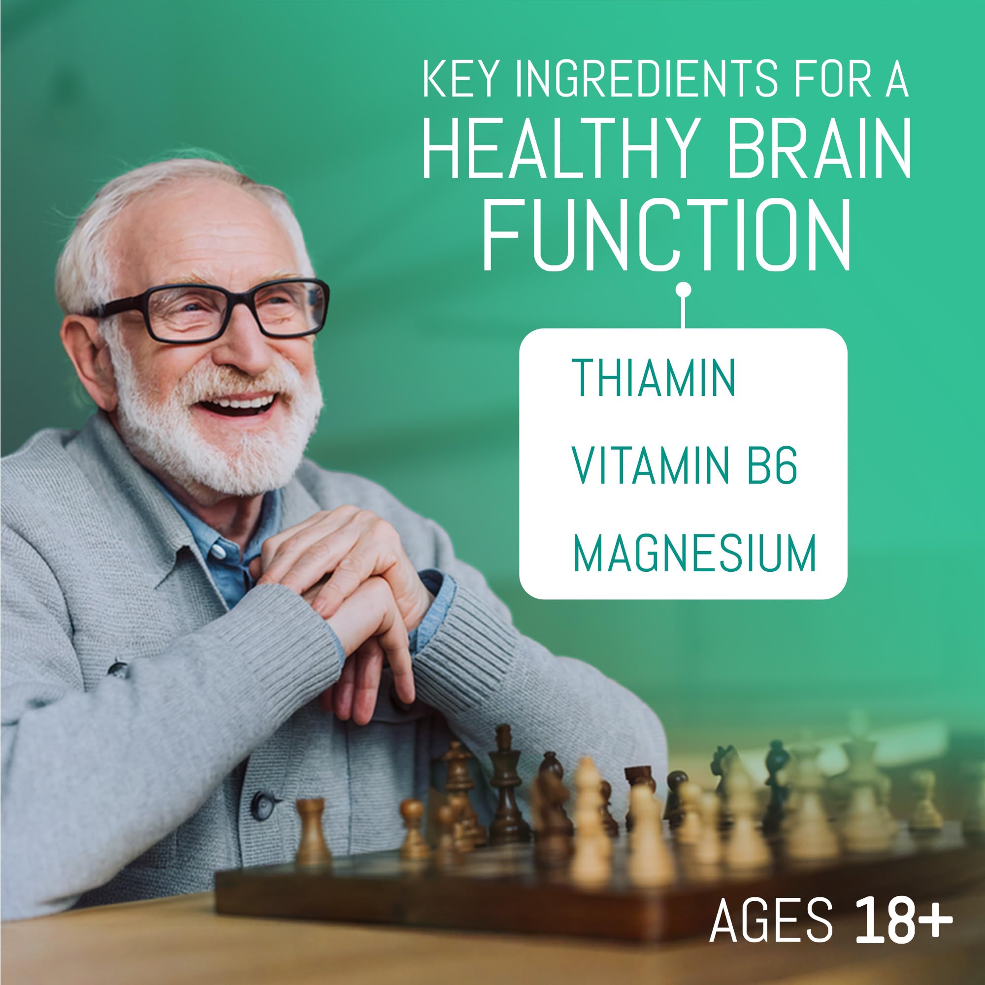 Fitina Brain Health Blended Vitamin Supplement lifestyle scene with tablets