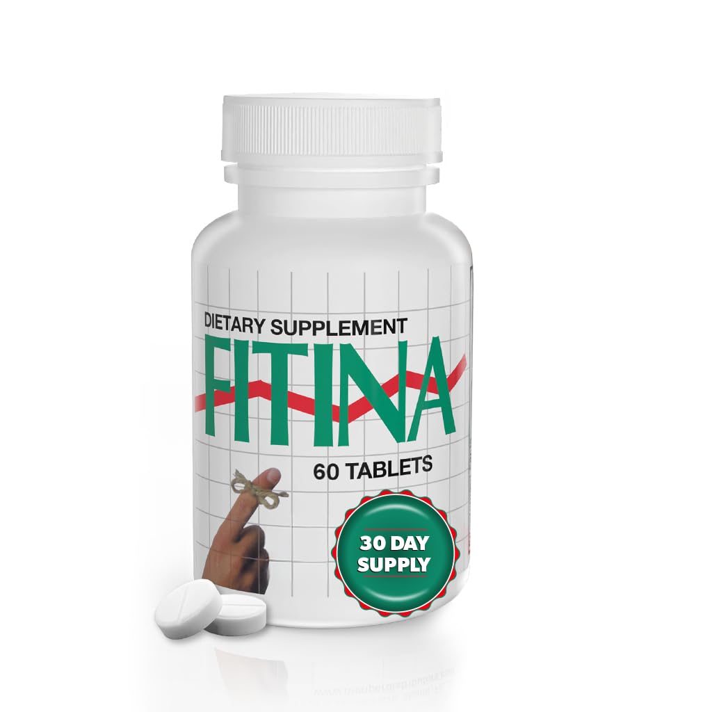 Fitina Brain Health Supplement 60 Tablets front view