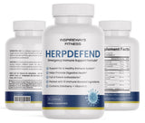 Fitness InspireWays Herpes Fend Ultra Strength 60 Capsules bottle packaging