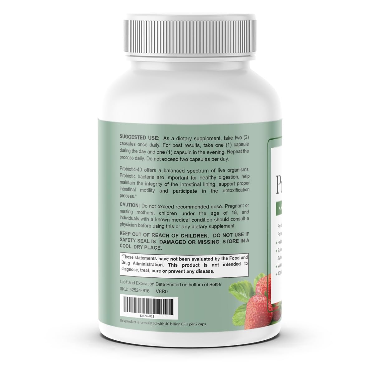Fitness InspireWays ProDentim Oral Health Probiotics 60 Capsules capsules close-up
