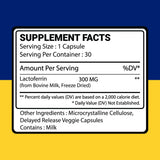 FitNoura Lactoferrin Supplement 300MG side view of capsules