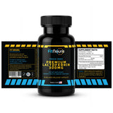 FitNoura Lactoferrin Supplement 300MG with a measuring spoon