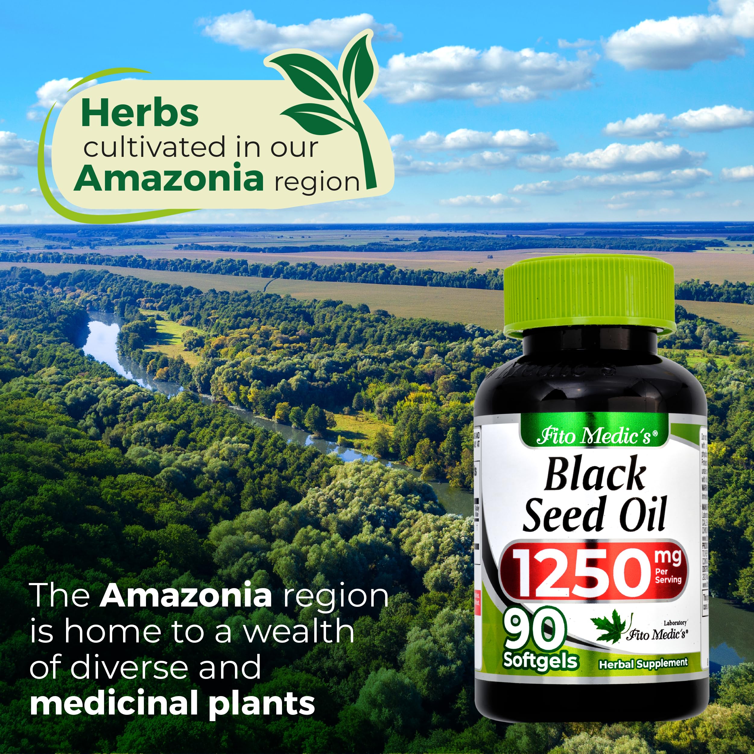 FITO MEDIC'S Black Seed Oil Softgels close-up of capsules