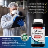 FITO MEDIC'S Calcium D-Glucarate 1000mg nutrition facts