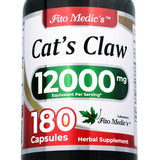 FITO MEDIC'S Cat’s Claw Bark Capsules 600mg front view