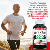 FITO MEDIC'S Cat’s Claw Bark Capsules 600mg serving size with 3 capsules