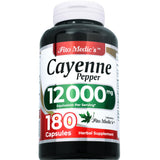 FITO MEDIC'S Cayenne Pepper Capsules 600mg side view